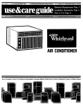 Whirlpool ACE094XM0 User's Manual