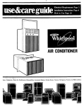 Whirlpool ACC602XP0 User's Manual