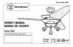 Westinghouse 42-Inch Instruction Manual