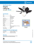 Westinghouse 24-Inch Specification Sheet