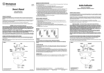 Westinghouse Naveen Two-Light Outdoor Flush-Mount Fixture 6230900 Instruction Manual