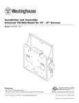 Westinghouse MT80A TILT User's Manual