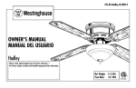 Westinghouse 42-Inch Instruction Manual