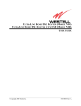 Westell Technologies Westell UltraLine 7400 User's Manual