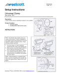 Westcott 8001 User's Manual