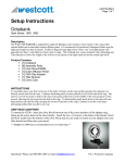 Westcott 3661 User's Manual