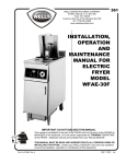 Wells WFAE-30F User's Manual