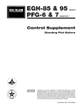 Weil-McLain EGH-85 User's Manual