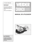 Weider WEMC1026 User's Manual