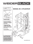 Weider WBBE14908 User's Manual