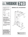 Weider WECCSY7409 User's Manual