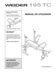 Weider WEEVBE9909 User's Manual