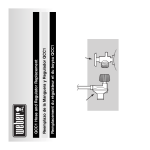 Weber Hose and Regulator Replacement User's Manual
