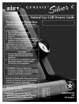 Weber Genesis Silver C 55265 Owner's Manual