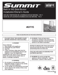 Weber 89795 User's Manual
