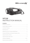 Weather X WF308 User's Manual