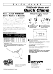 Watlow Electric ThinBand Stock Heater User's Manual