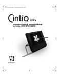 WACOM Cintiq DTZ-1200W User's Manual
