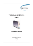 VXI 3002 User's Manual