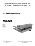 Vulcan Materials GTS12-1 User's Manual