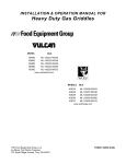 Vulcan-Hart 948RE ML-135223-00G48 User's Manual