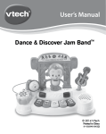 VTech Baby Toy dance & discover jam band User's Manual