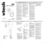VTech VT1121 User's Manual
