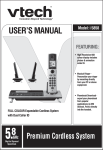 VTech I 5858 User's Manual