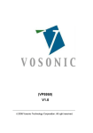 Vosonic VP8860 User's Manual