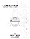 VocoPro Stereo Equalizer Tuning User's Manual