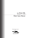 Vita Spa LD-15 Series User's Manual