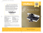 VillaWare 3900 User's Manual