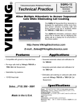 Viking Electronics SQRG-12 User's Manual