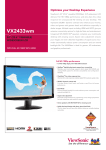 ViewSonic VX2433wm User's Manual