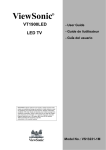 ViewSonic VS13231-1M User's Manual