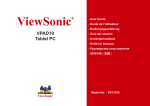 ViewSonic VPAD10 User's Manual