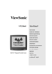 ViewSonic VP230MB User's Manual
