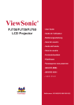 ViewSonic PJ758 User's Manual