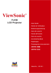 ViewSonic PJ358 User's Manual