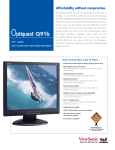 ViewSonic Optiquest Q91B User's Manual