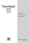 ViewSonic N3735w User's Manual