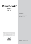 ViewSonic N2690w User's Manual