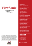 ViewSonic LED VX2753mh-LED User's Manual