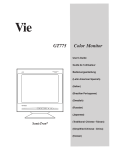 ViewSonic GT775 User's Manual