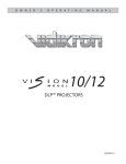Vidikron Vision 10 User's Manual