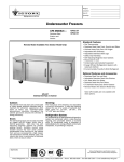 Victory Refrigeration UFS-2-S7 User's Manual