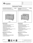 Victory Refrigeration UF-448-SSBS User's Manual