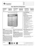 Victory Refrigeration RIA-1D-S7-XH User's Manual