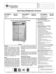 Victory Refrigeration RFA-1D-S7 User's Manual
