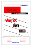 Vertex Standard H.16 User's Manual